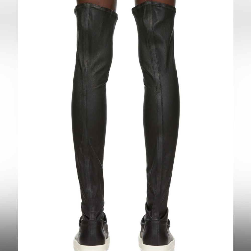 Rick Owens sneaker boots thigh highs